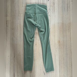 Lululemon Wunder Train Leggings Size 4 Willow Green